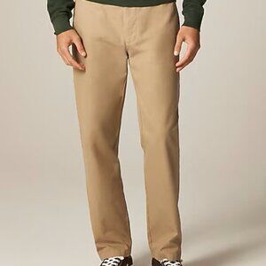 J. Crew Pants 34" x 31" (Tag 33x34) Classic Oarsman Canvas Chino Khaki Straight